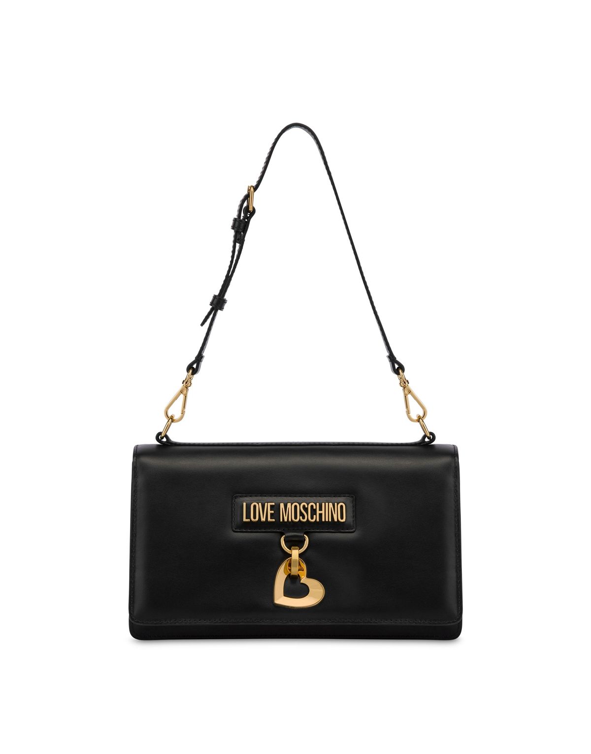 러브 모스키노(LOVE MOSCHINO) 러브 레더 참 숄더백