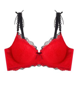 [노와이어] 블랙루즈 브라