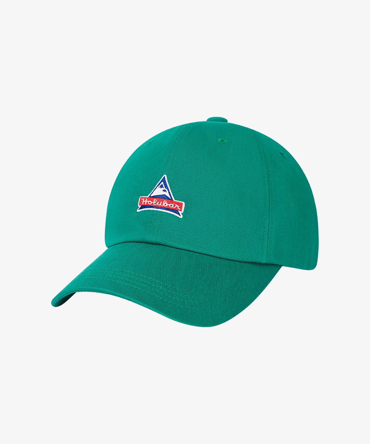 홀루바(HOLUBAR) 6P Logo Cotton Cap Green