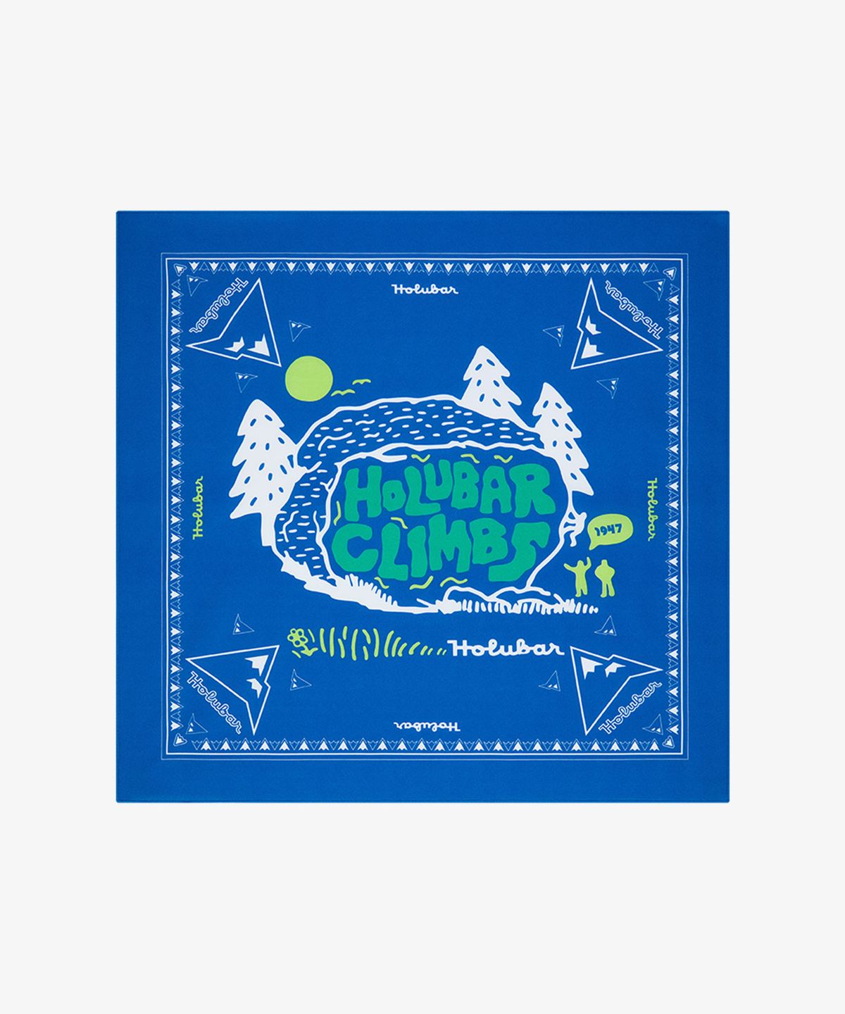홀루바(HOLUBAR) Holubar Climbs Bandana Blue