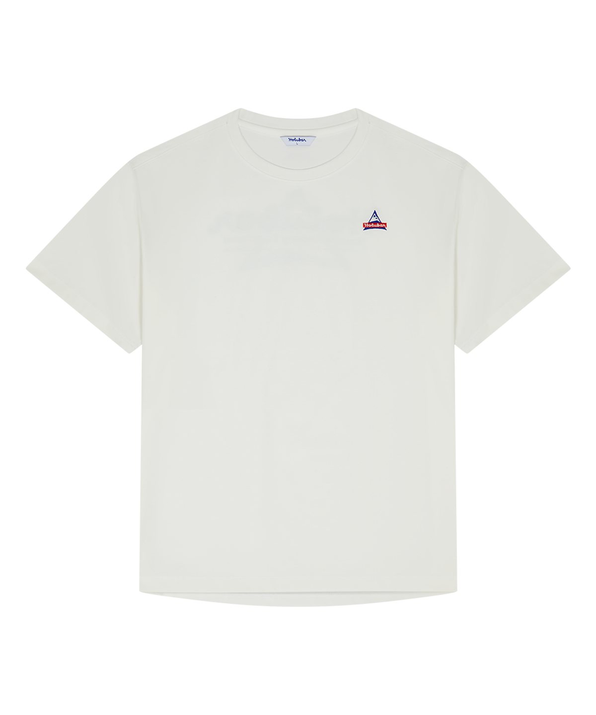 홀루바(HOLUBAR) Flatirons Logo T Shirt White