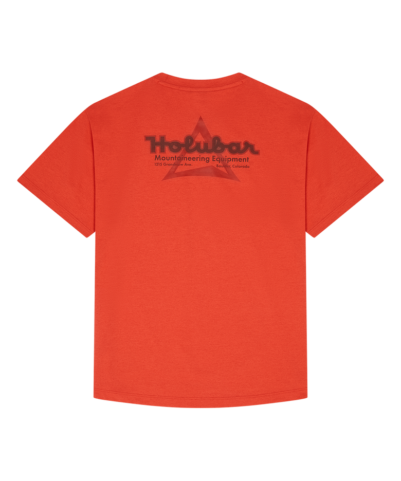 Flatirons Logo T Shirt Red