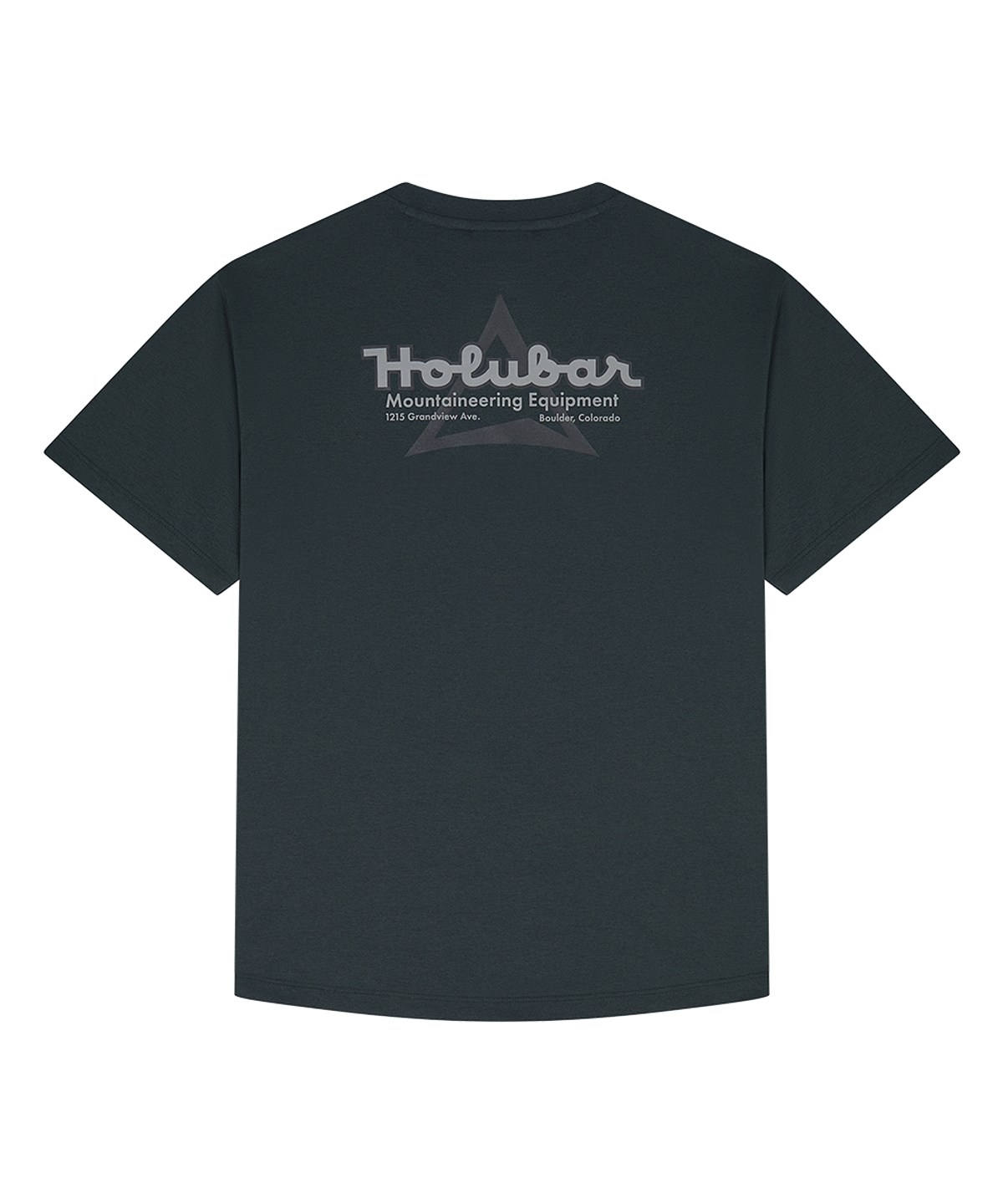 홀루바(HOLUBAR) Flatirons Logo T Shirt Deep Green