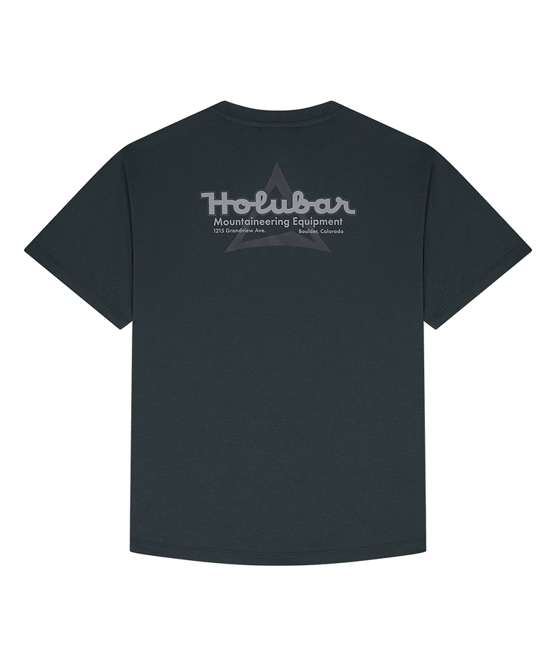 Flatirons Logo T Shirt Deep Green