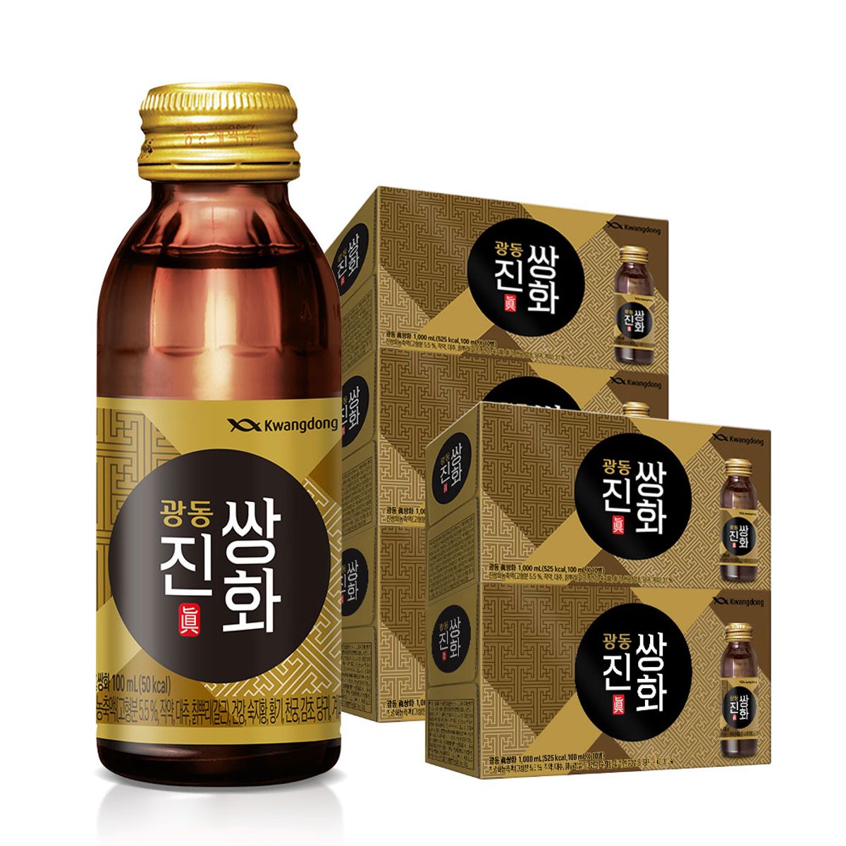 광동제약(KWANGDONG) 광동 진쌍화 100ml 50병