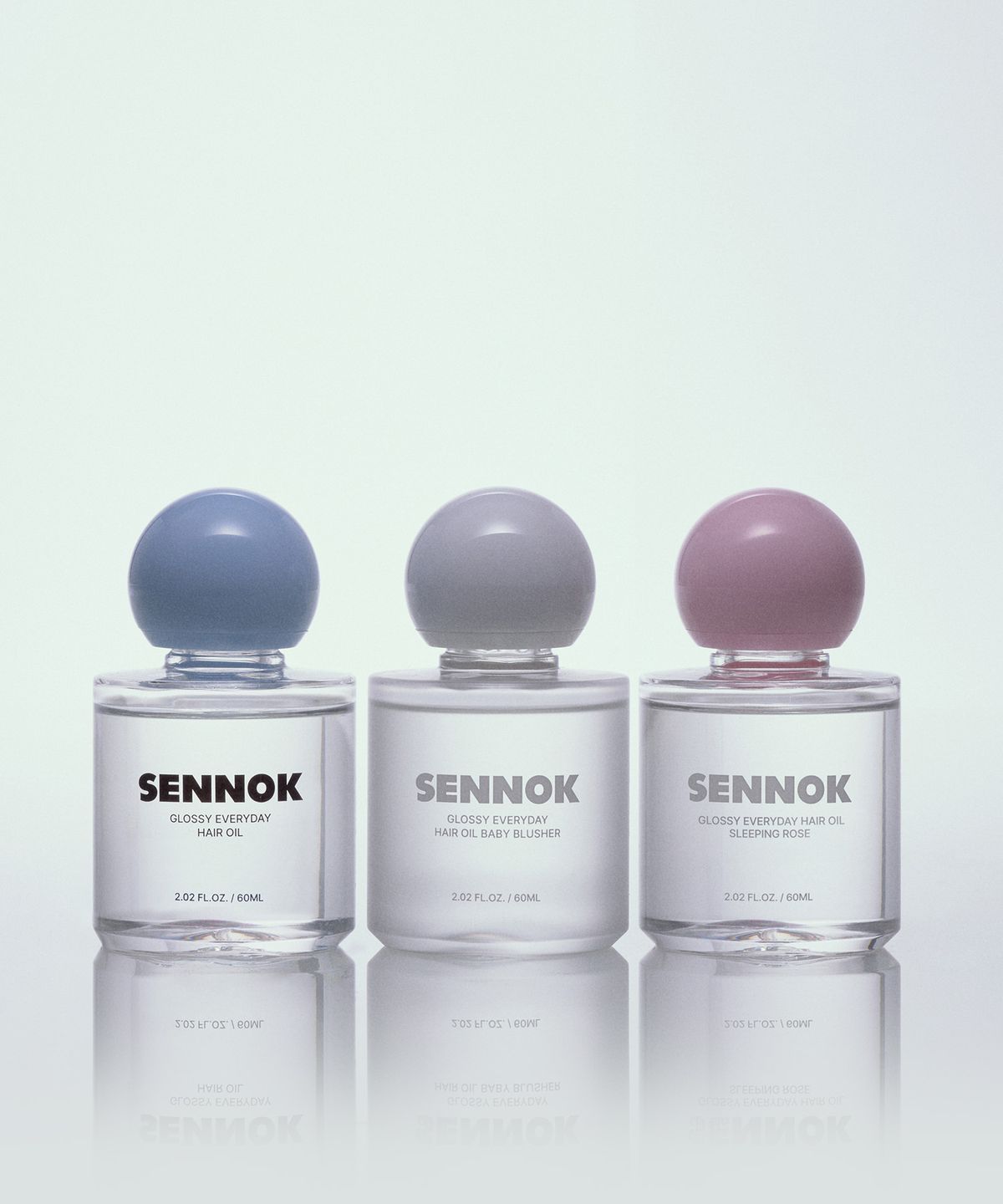 센녹(SENNOK) 글로시 에브리데이 헤어 오일 60ML (3종 택1)