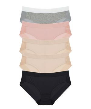 [5PACK] 볼륨 스포츠 아웃밴드 팬티