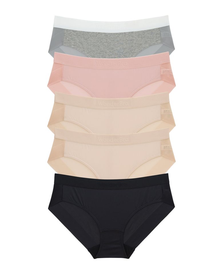 [5PACK] 볼륨 스포츠 아웃밴드 팬티
