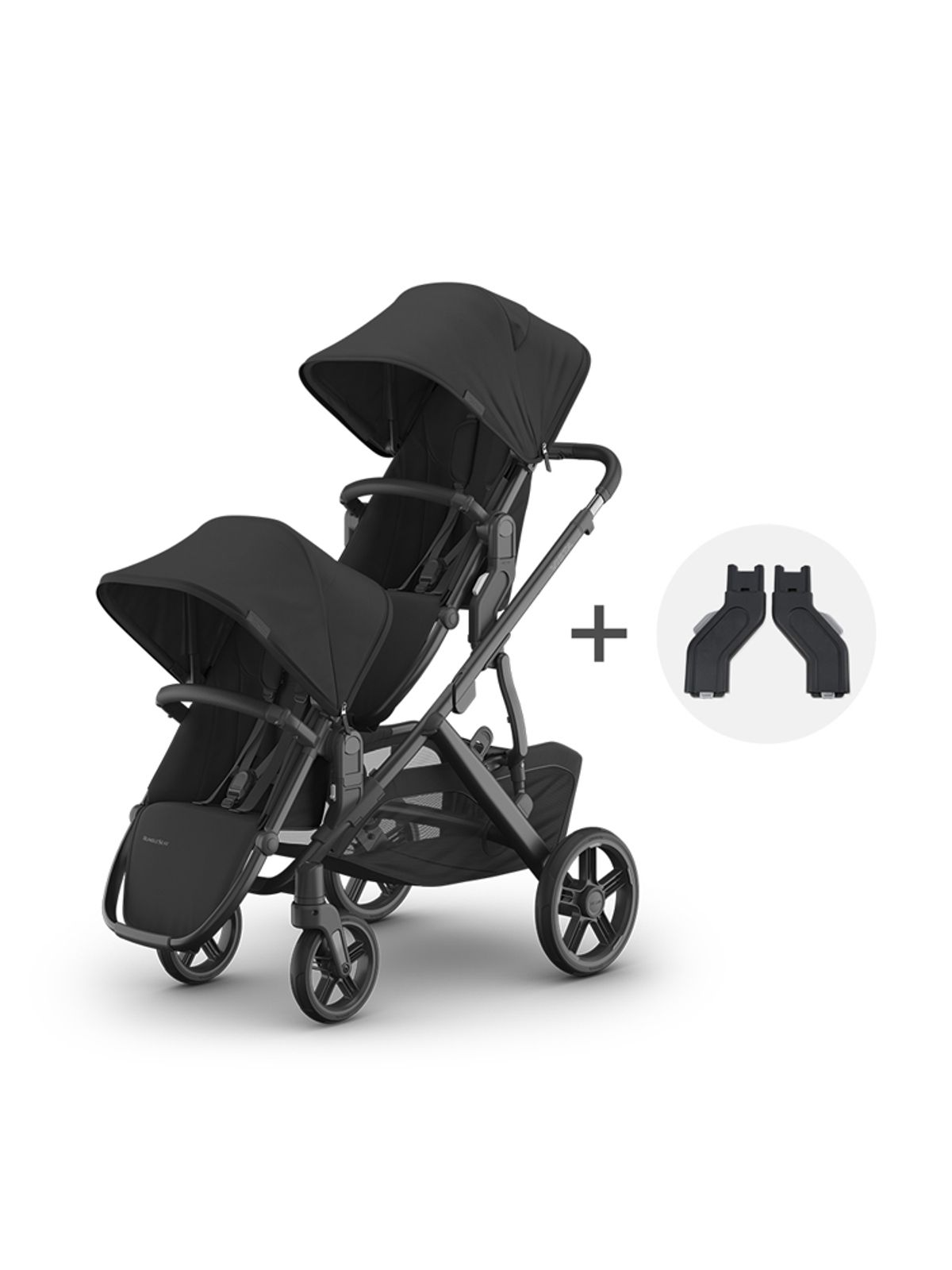 어파베이비(UPPABABY) 디럭스 유모차 비스타V3 + 럼블시트V3 + 어퍼어댑터 세트