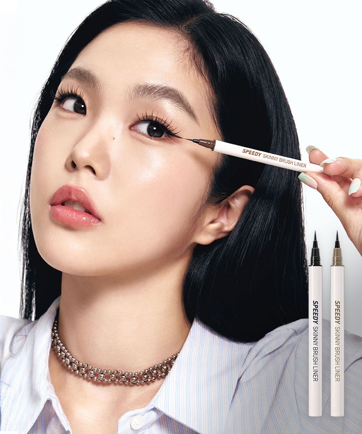 페리페라(PERIPERA) [2pack] 페리페라 스피디 스키니 브러쉬 라이너 (3colors)