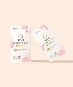 센서티브스킨 데일리 라이너 일반/롱 x6팩