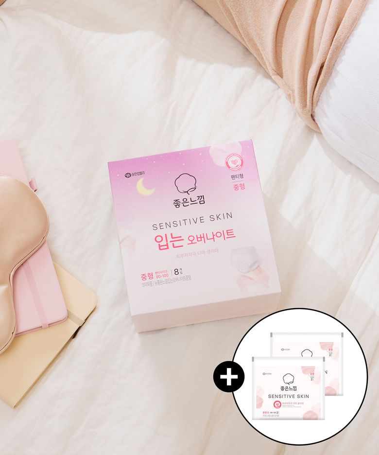 센서티브스킨 입는오버나이트 중/대/특대 x6팩 +(증)센서티브중형 4p