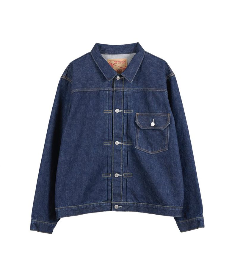 DENIM JACKET ONE WASH - INDIGO
