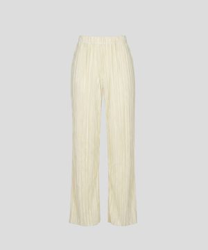 벨벳 플리츠 팬츠 [옐로우]