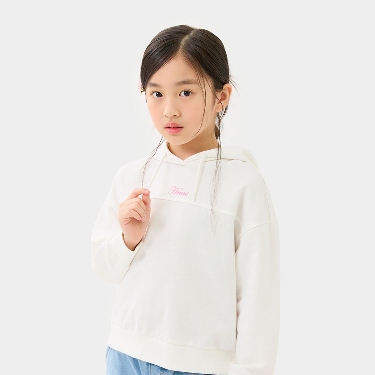 스타일노리터(STYLE NORITER) 플로라 절개 후드 티셔츠