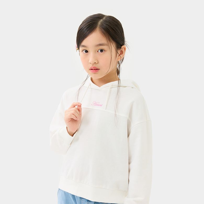 플로라 절개 후드 티셔츠
