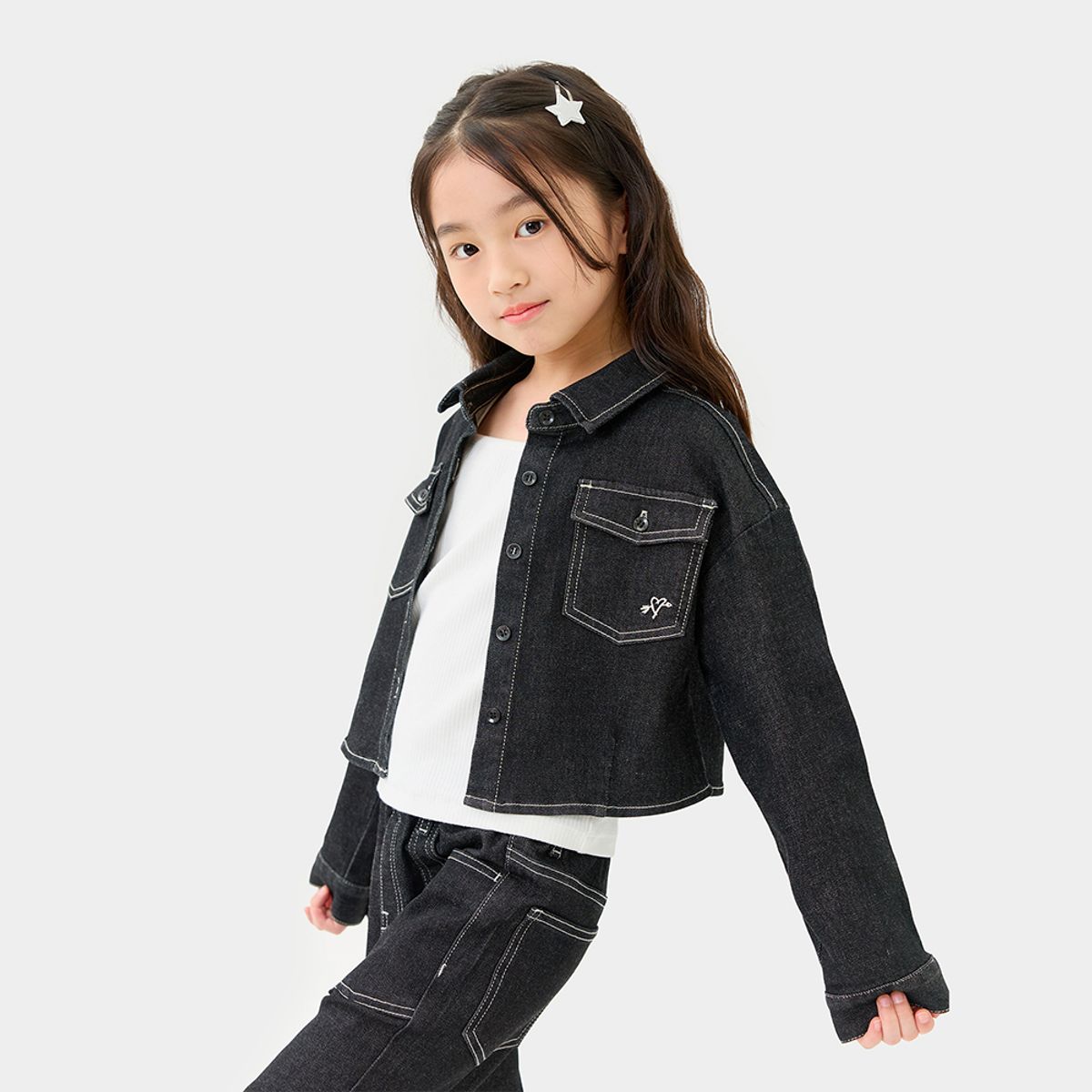 스타일노리터(STYLE NORITER) 어썸 데님 블라우스