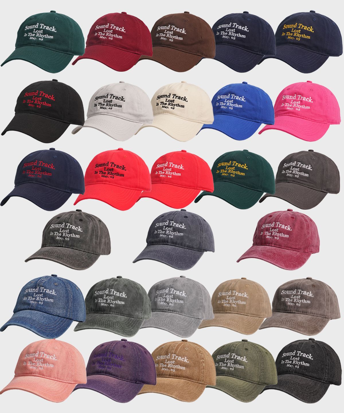 코소(COSO) CC 사운드 트랙 볼캡 (23 COLORS)
