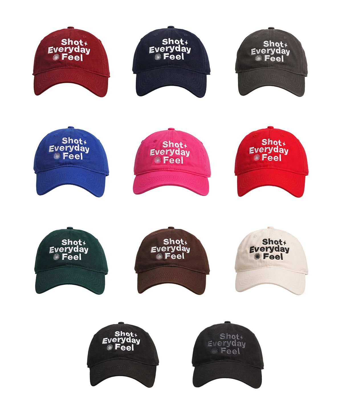 코소(COSO) CC 에브리데이 필 볼캡 (11 COLORS)
