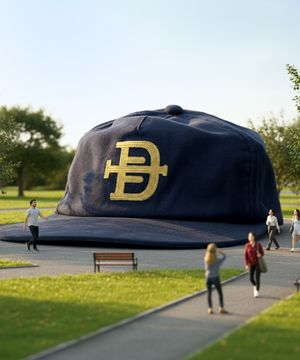 VTG 워시드 볼캡_네이비