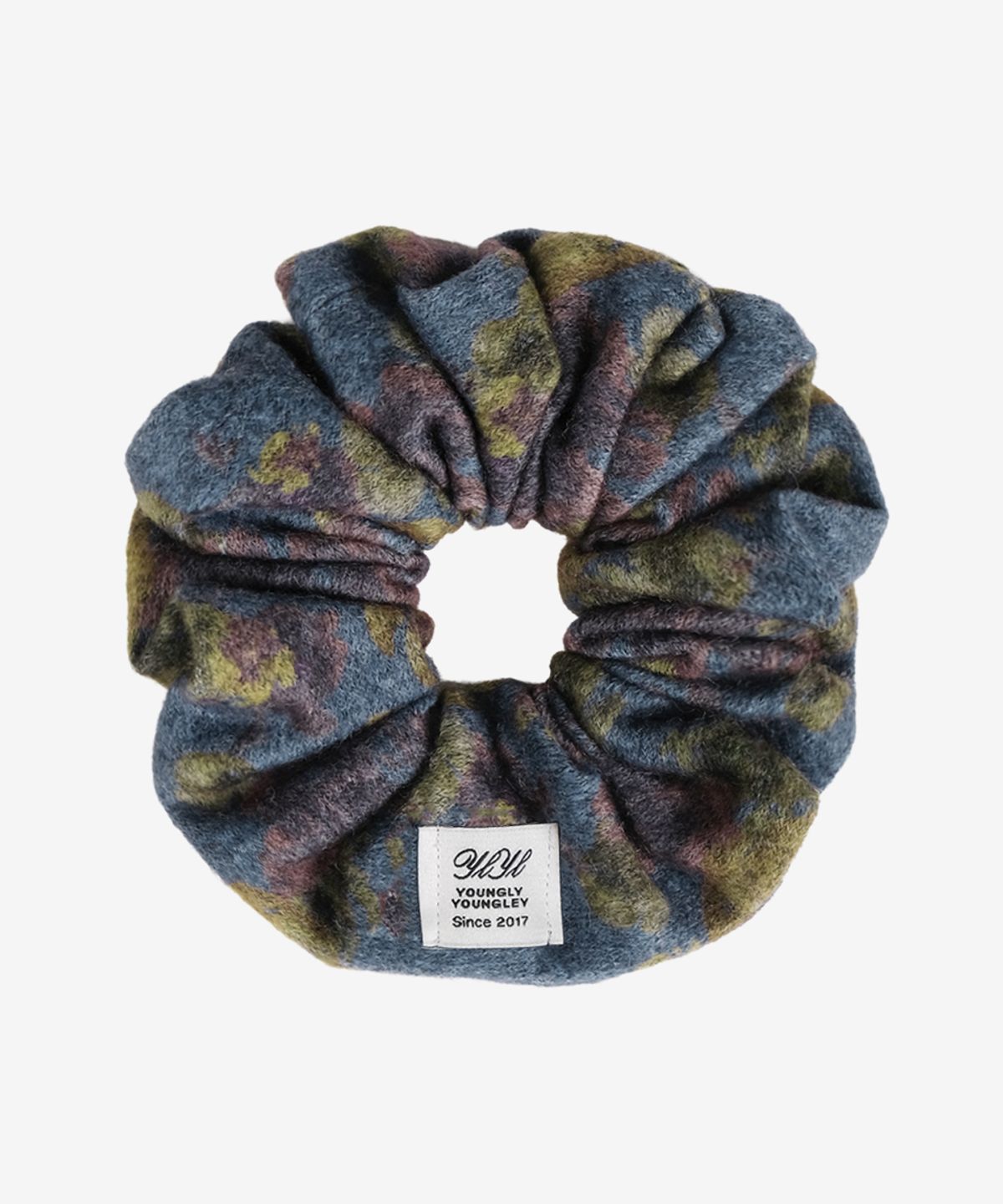 영리영리(YLYL) Maggie scrunchie, MIDNIGHT