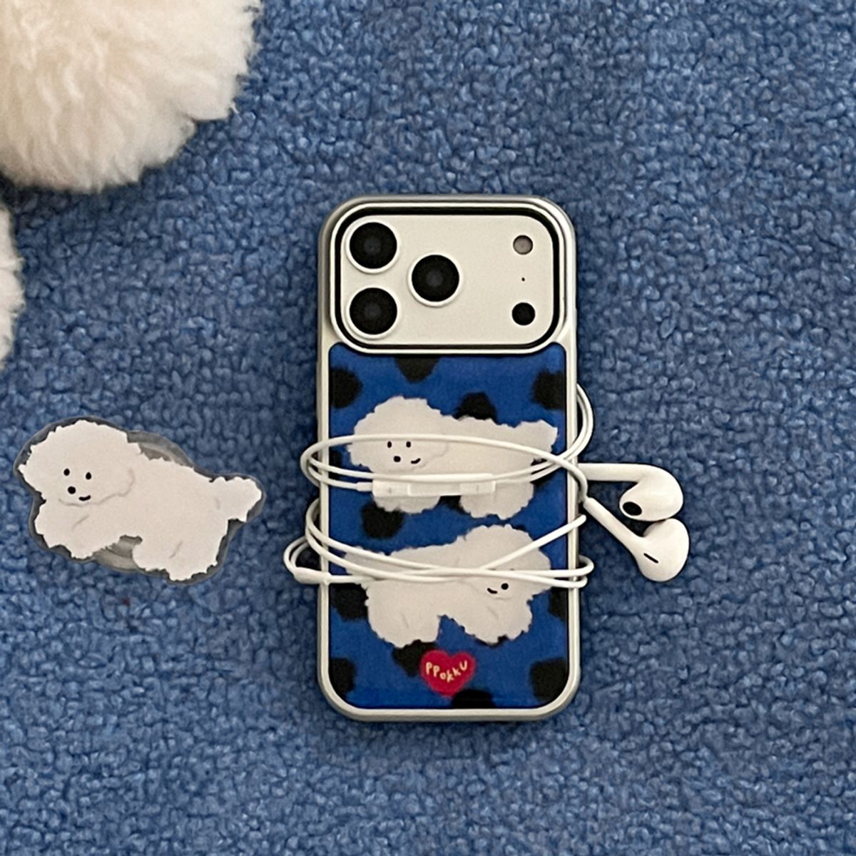 더나인몰(THE NINEMALL) [아크릴스마트톡] fluffy ppokku rug