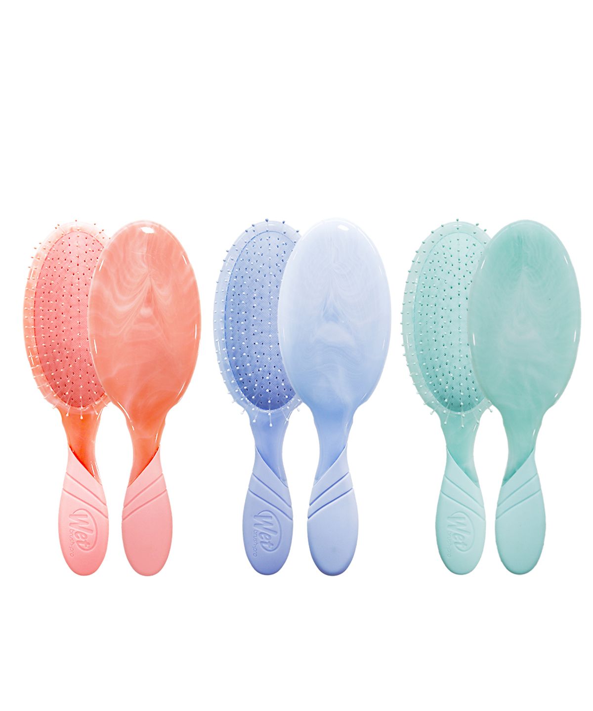 웻 브러쉬(WETBRUSH) 헤어 브러쉬 프로 디탱글러 하이드로 타이다이