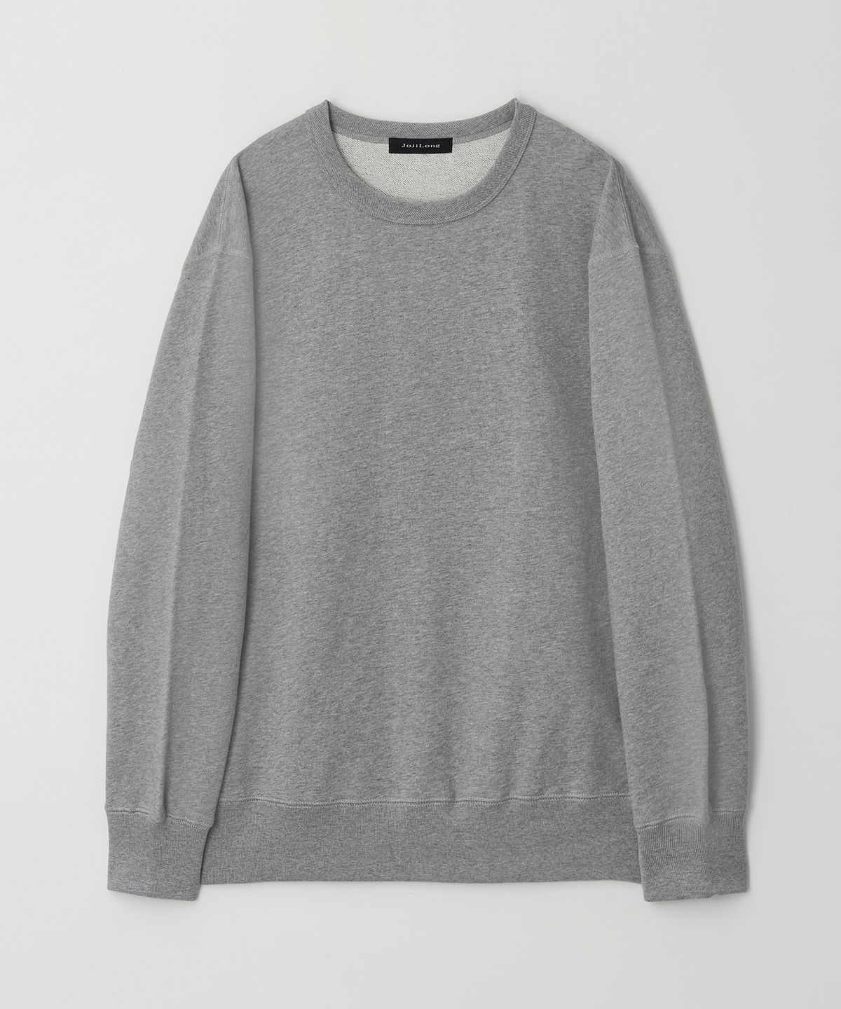 조질롱(JOJILONG) JN343 Essential Crew Neck Sweatshirt - MELANGE