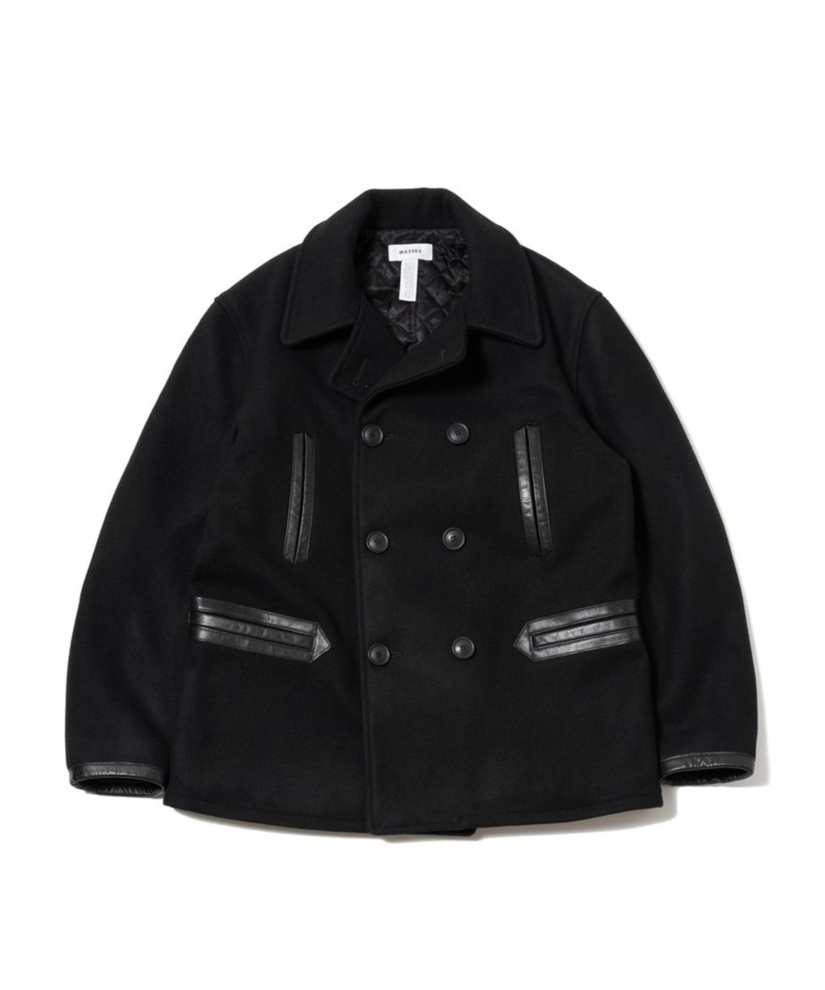마시스(MASSES) P-COAT - BLACK