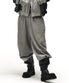 쉐도우 루프 와이드 팬츠 Shadow Loop Wide Pants_Melange Gray