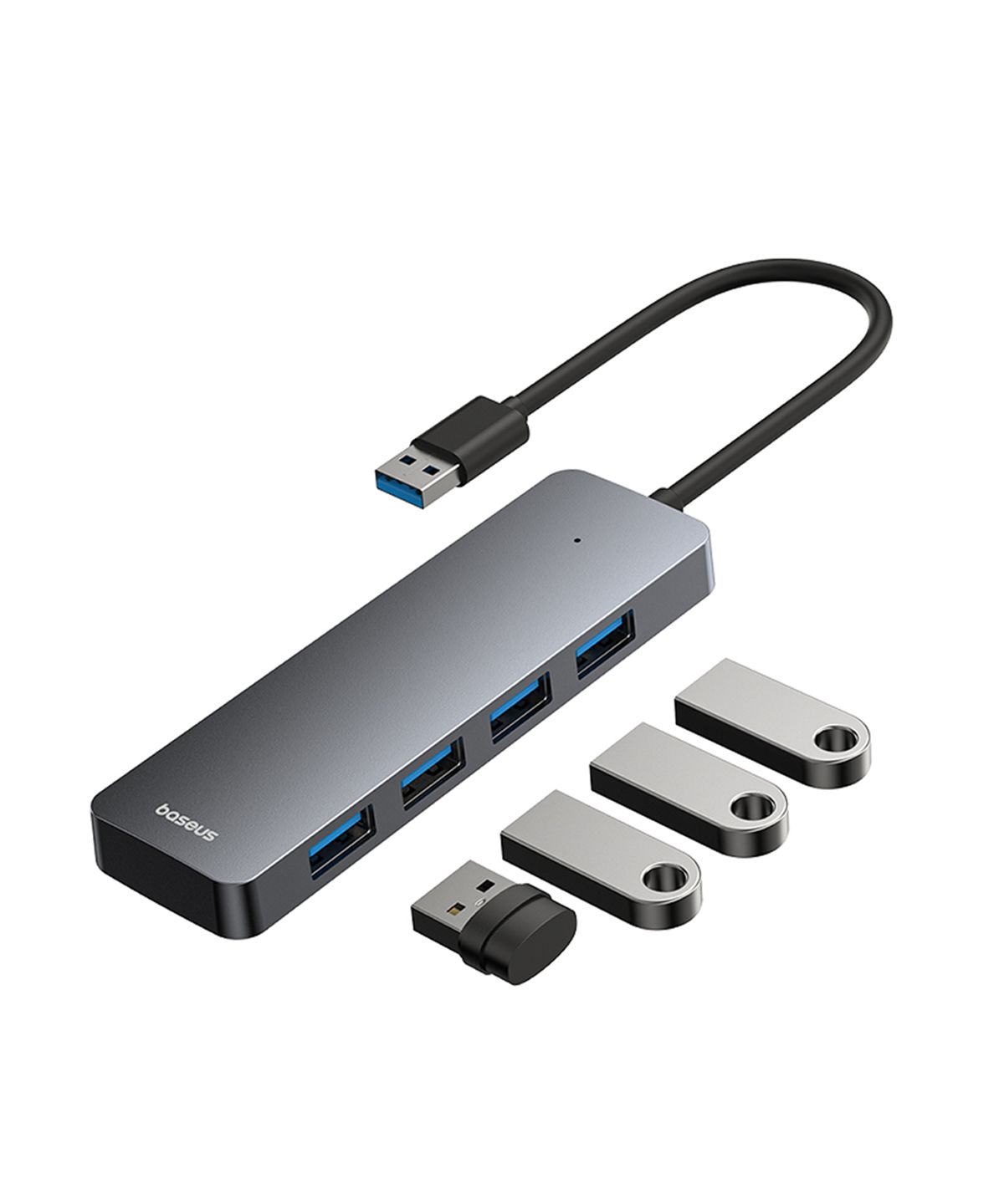 베이스어스(BASEUS) USB 허브 A타입 3.0 멀티 포트 Hub 4in1 울트라조이