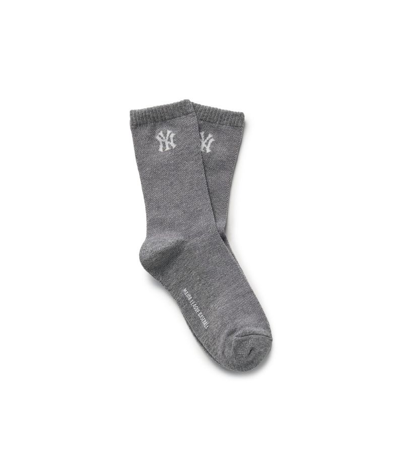 베이직 단목 양말 NY (L.Melange Grey)