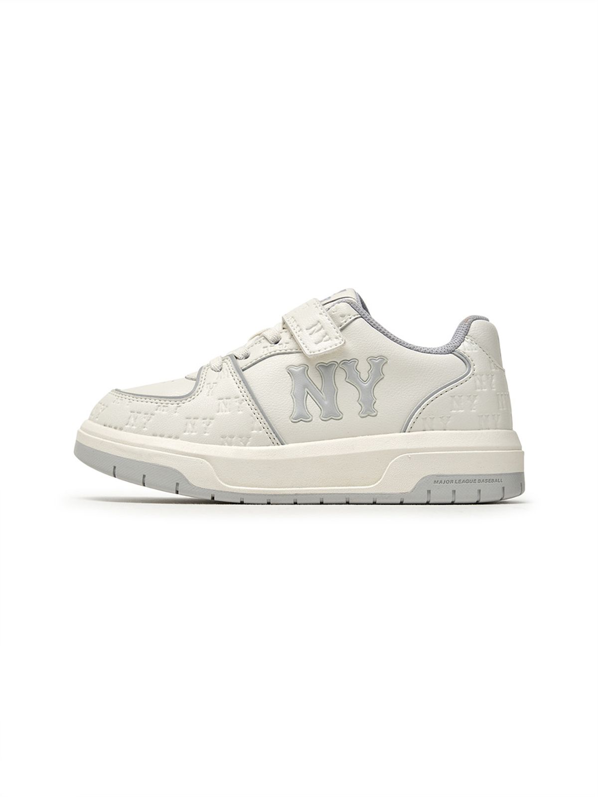 엠엘비 키즈(MLB KIDS) 청키 라이너 CT 모노그램 주니어 NY (White)