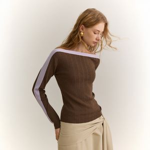 YY_Temperament pit strip knit