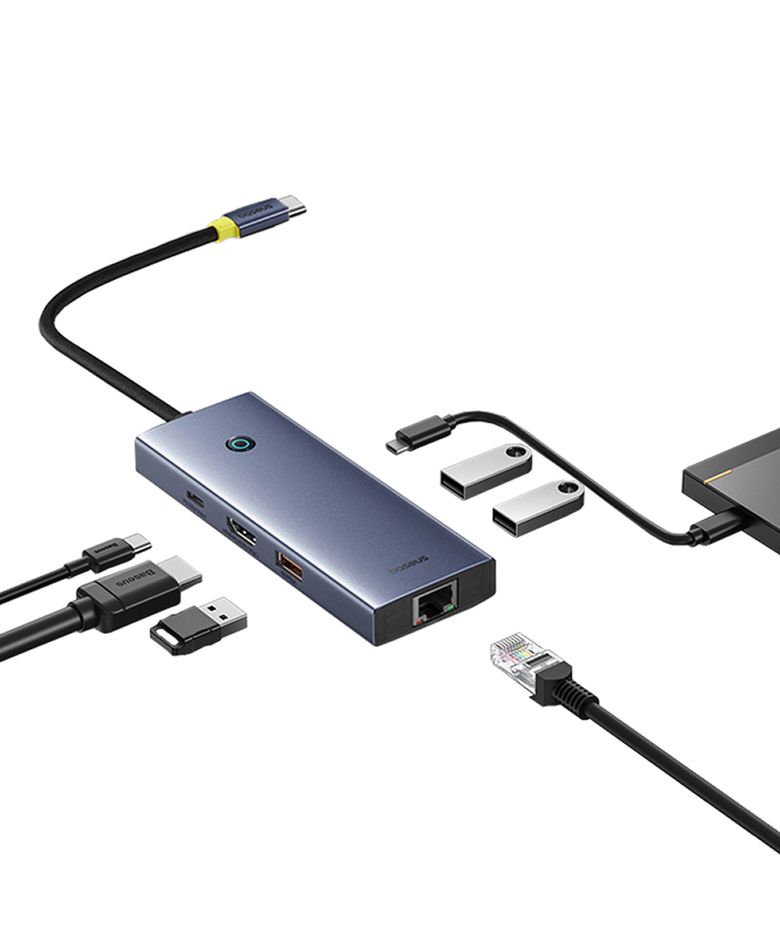 USB 허브 C타입 멀티 허브 원터치 스마트 미러링 7포트 울트라조이 시리즈