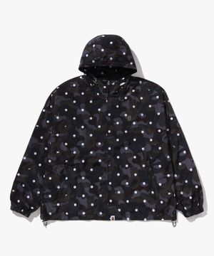 ABC 도트 후드 자켓(M) BLACK
