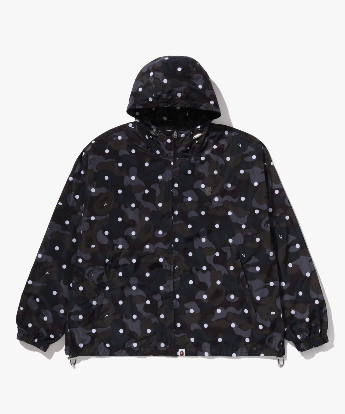 베이프(BAPE) ABC 도트 후드 자켓(M) BLACK