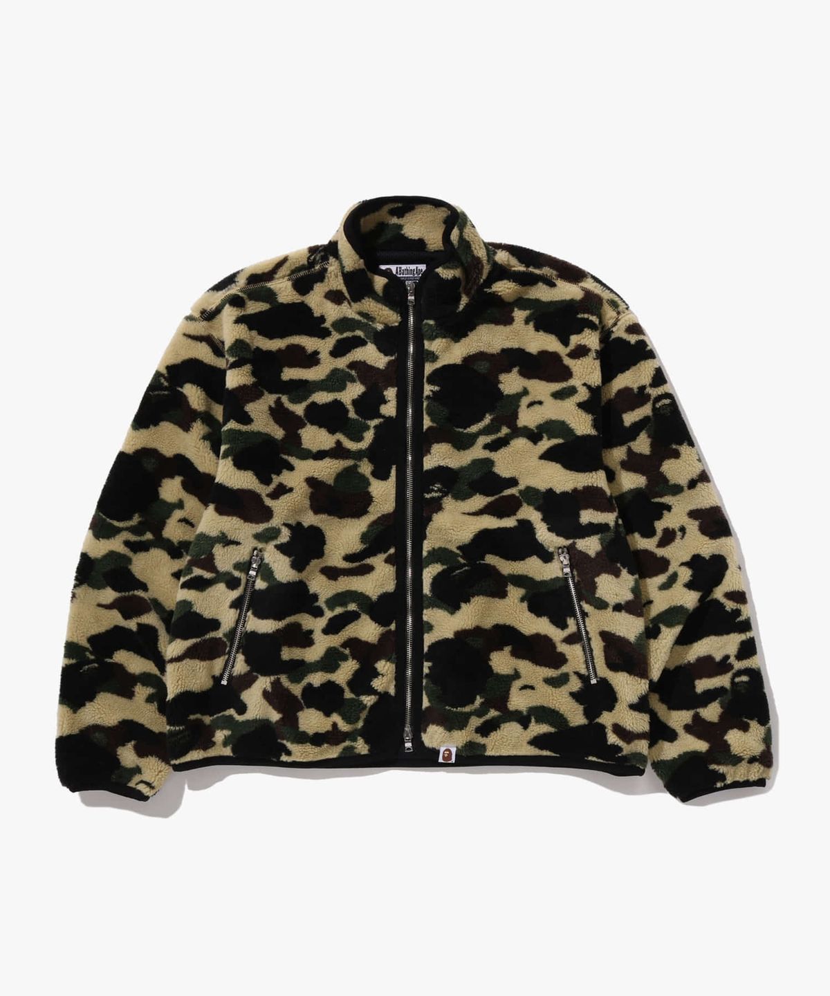 베이프(BAPE) 퍼스트 카모 플리스 자켓(M) YELLOW