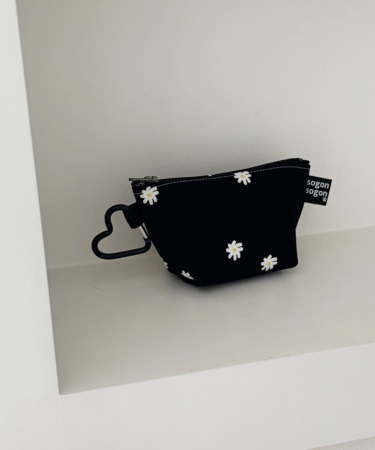 소곤소곤(SOGONSOGON) mini flower keyring pouch s