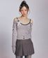 [송이송이 PICK] ROSE DOT KNIT SLEEVELESS_MELANGE GREY