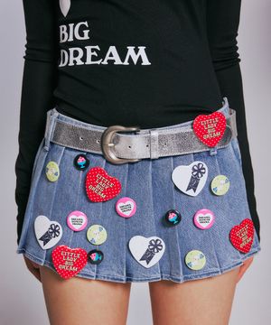 SWEET GRAPHIC PIN BADGE SET_MULTI