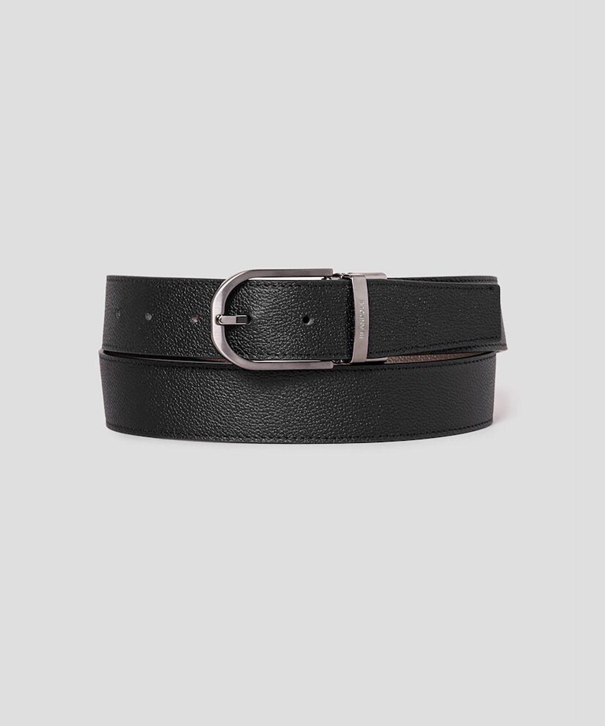 빈폴 액세서리(BEANPOLE ACCESSORY) 리버시블 라운드버클 벨트  블랙