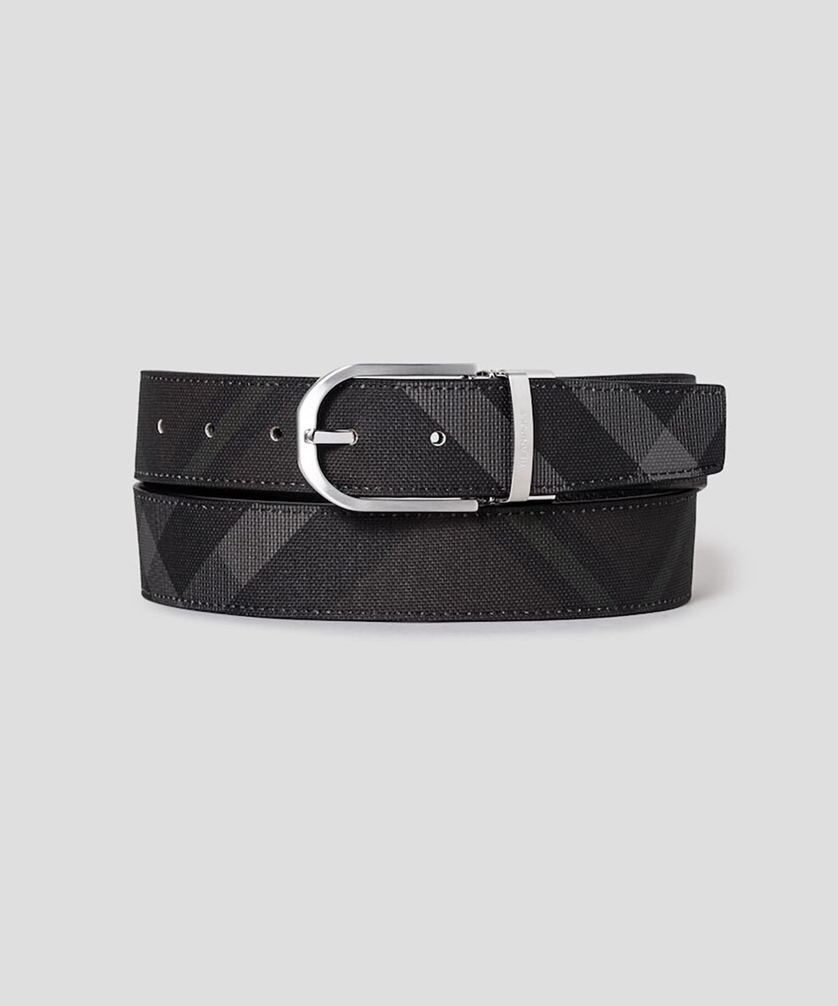 빈폴 액세서리(BEANPOLE ACCESSORY) 리버시블 라운드버클 벨트  블랙