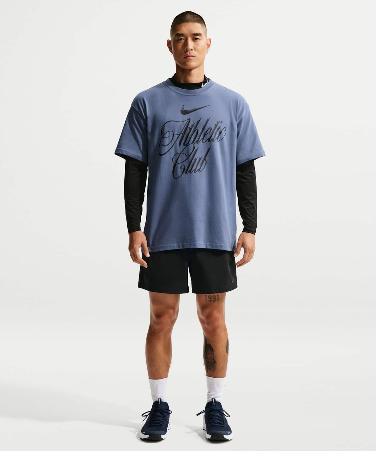 나이키(NIKE) NAC 드라이 핏 5인치 니트 트레이닝 쇼츠 M - 블랙:페일 아이보리:블랙 / IF2213-010