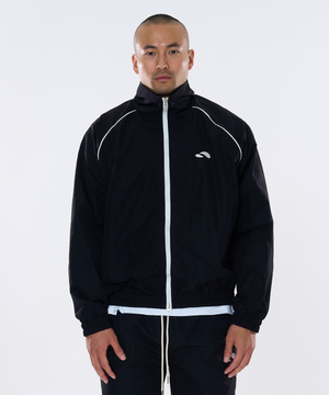 클래식 나일론 트랙 자켓 (블랙)