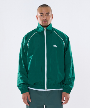클래식 나일론 트랙 자켓 (그린)