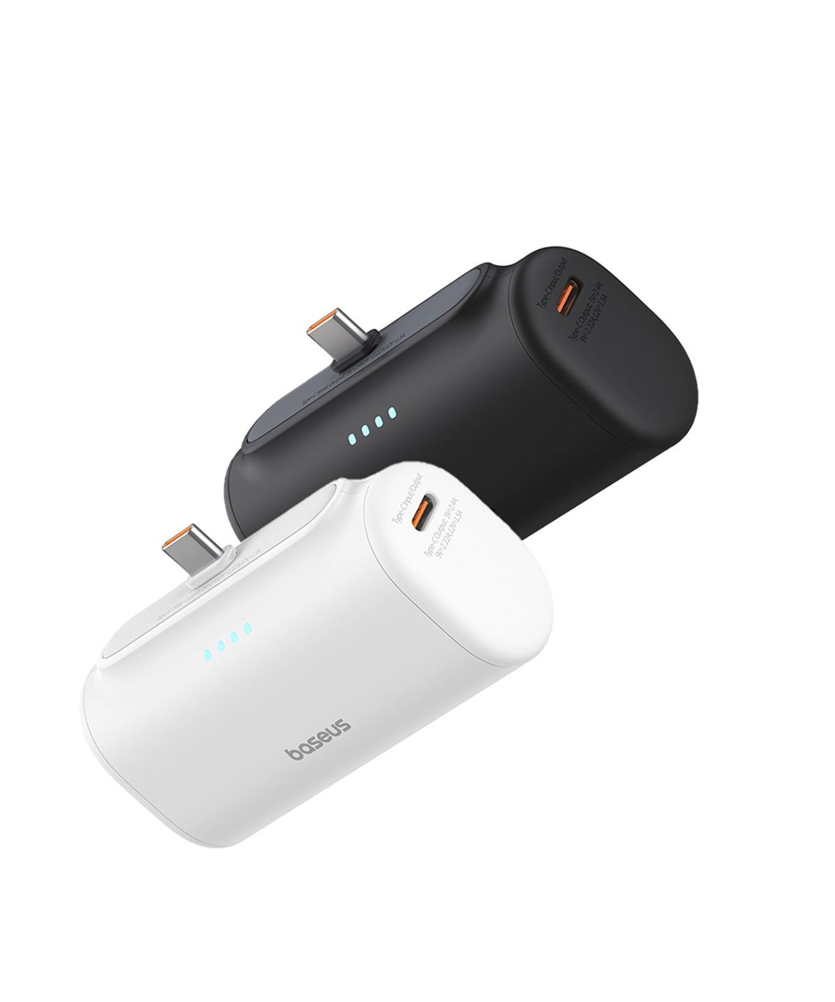 베이스어스(BASEUS) 보조배터리 고속충전 애플 8핀 일체형 도킹형 보조배터리 5000mAh 20W