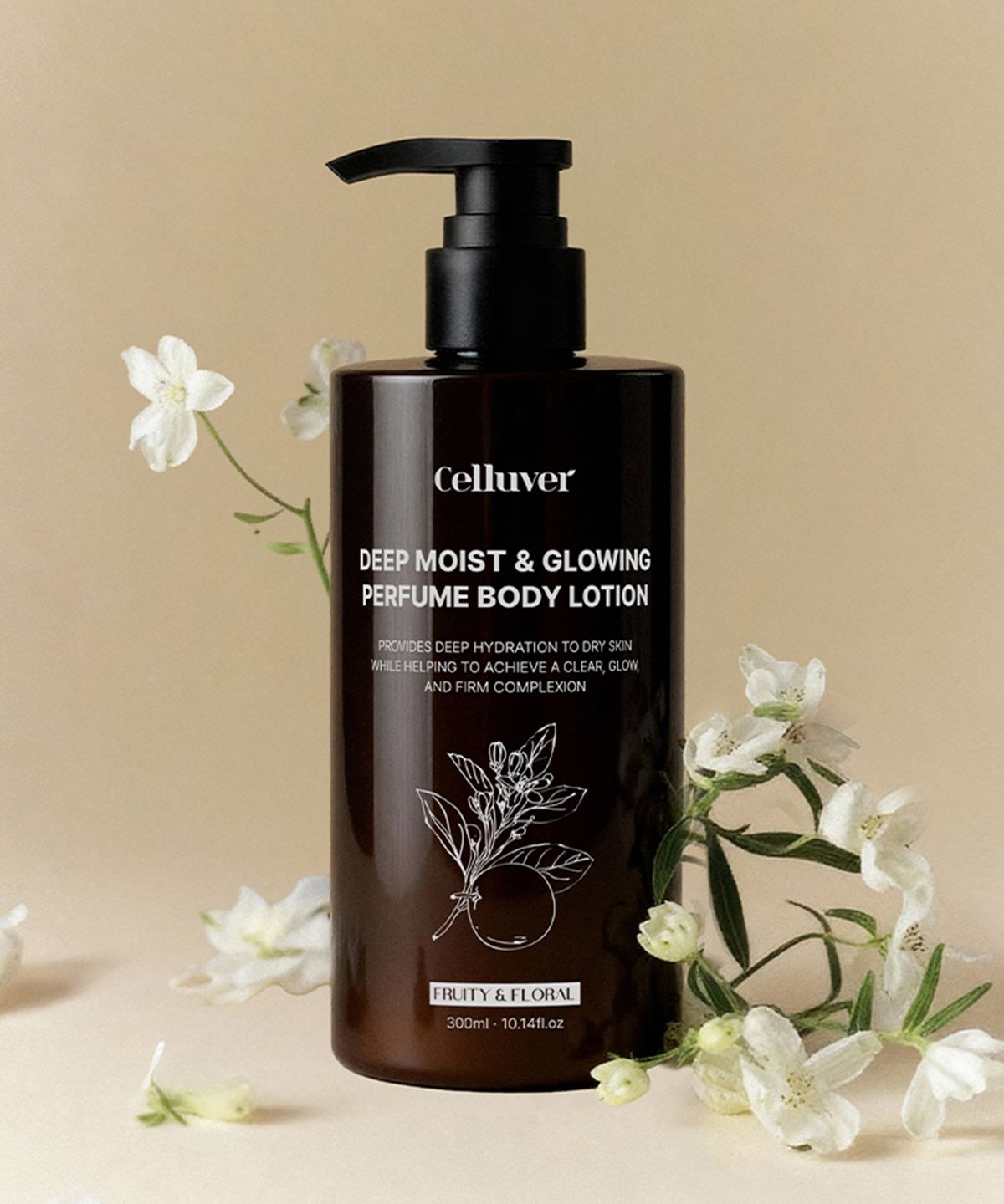 셀티아라(CELLTIARA) 딥모이스트 글로잉 퍼퓸 바디 로션 300ml