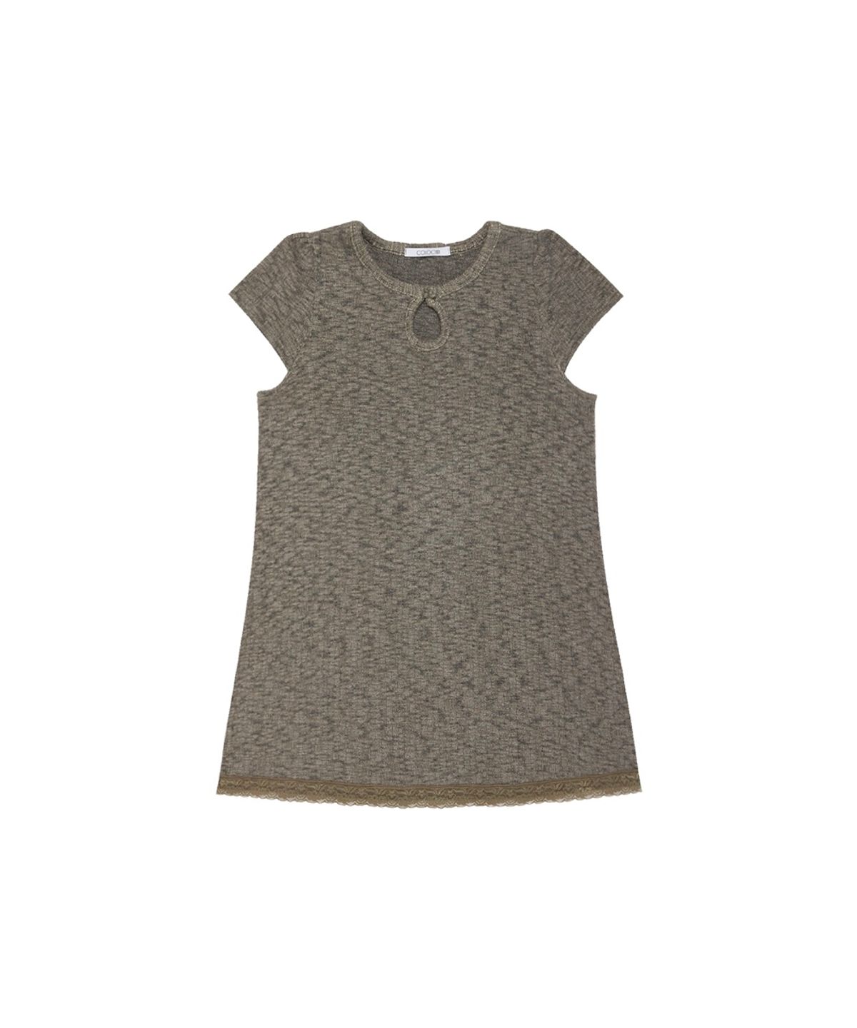 콜로신스(COLOCYNTH) Weird Drop Top Dress Khaki Charcoal
