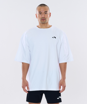 클라우드 오버핏 반팔 (화이트)